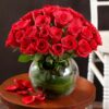 Giftnmore-Extravagant 40 Red Roses Arrangement