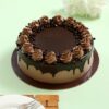 Giftnmore-Cream Drop Chocolate Cake