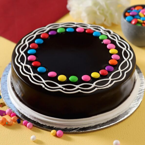 Giftnmore-Chocolatey Gems Cake