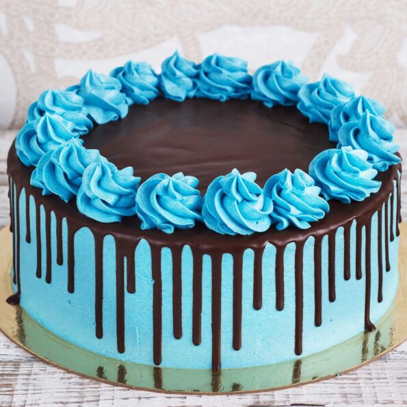 Giftnmore-Designer Chocolate Cream Cake