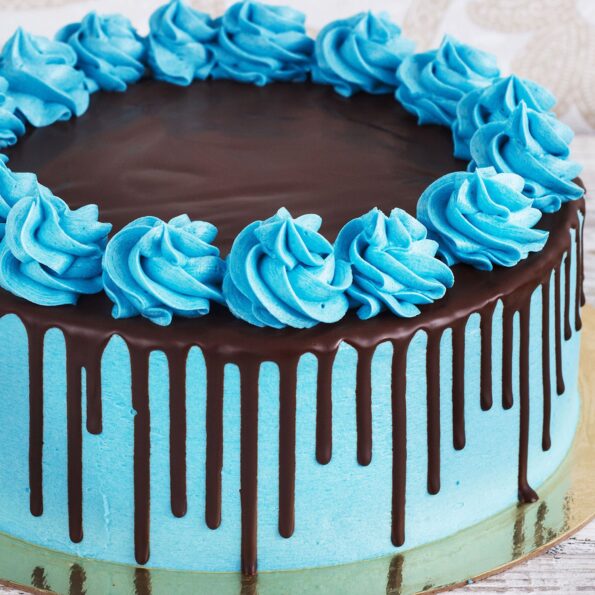 Giftnmore-Designer Chocolate Cream Cake 2