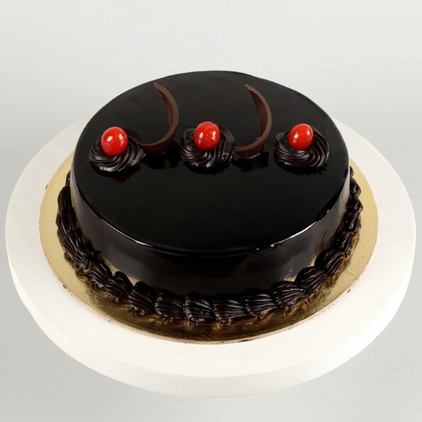 Giftnmore-Chocolate Truffle Delicious Cake 1