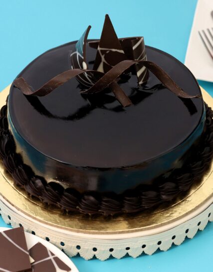 Giftnmore-Chocolaty Truffle Cake