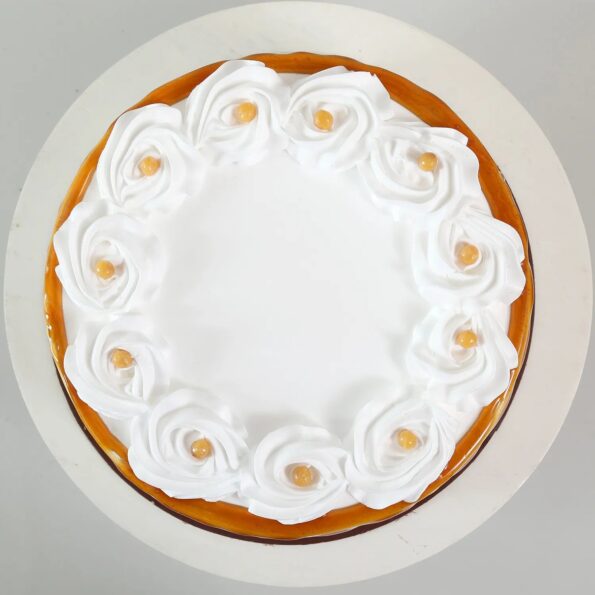 Giftnmore-Crunchy Butterscotch Cream Cake 4
