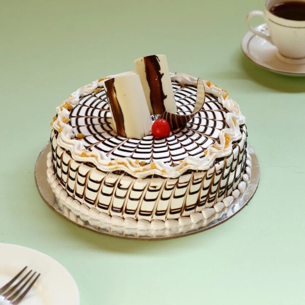 Giftnmore-Designer Butterscotch Cream Cake