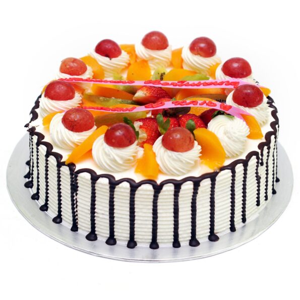 Giftnmre-Rich Choco Fruit Cream Cake