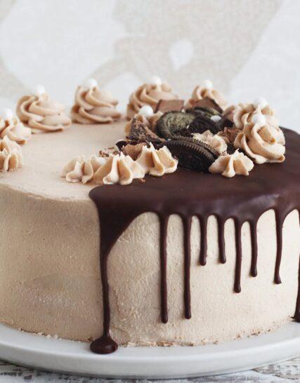 Giftnmore-Chocolate Caramel Fudge Cake