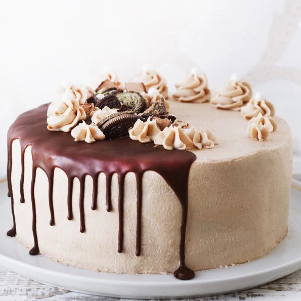 Giftnmore-Chocolate Caramel Fudge Cake 1