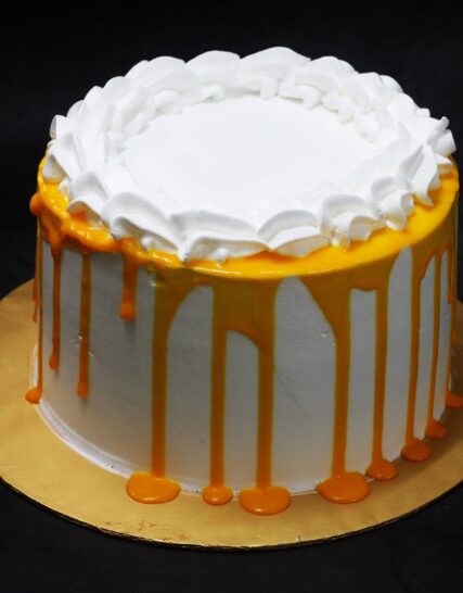 Giftnmore-4 Layer Dripping Caramel Cake