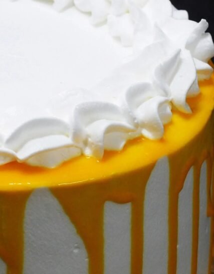 Giftnmore-4 Layer Dripping Caramel Cake 1