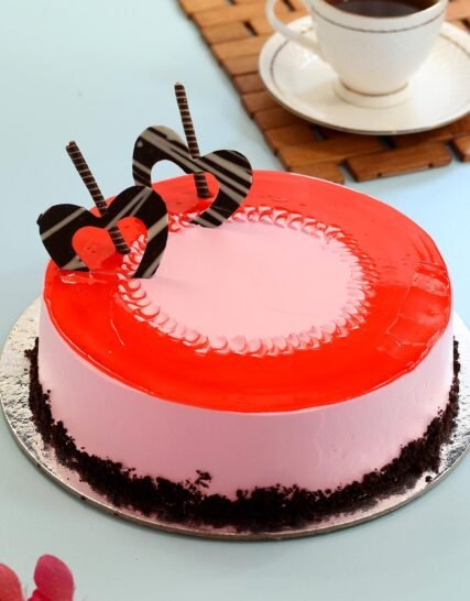 strawberry cake