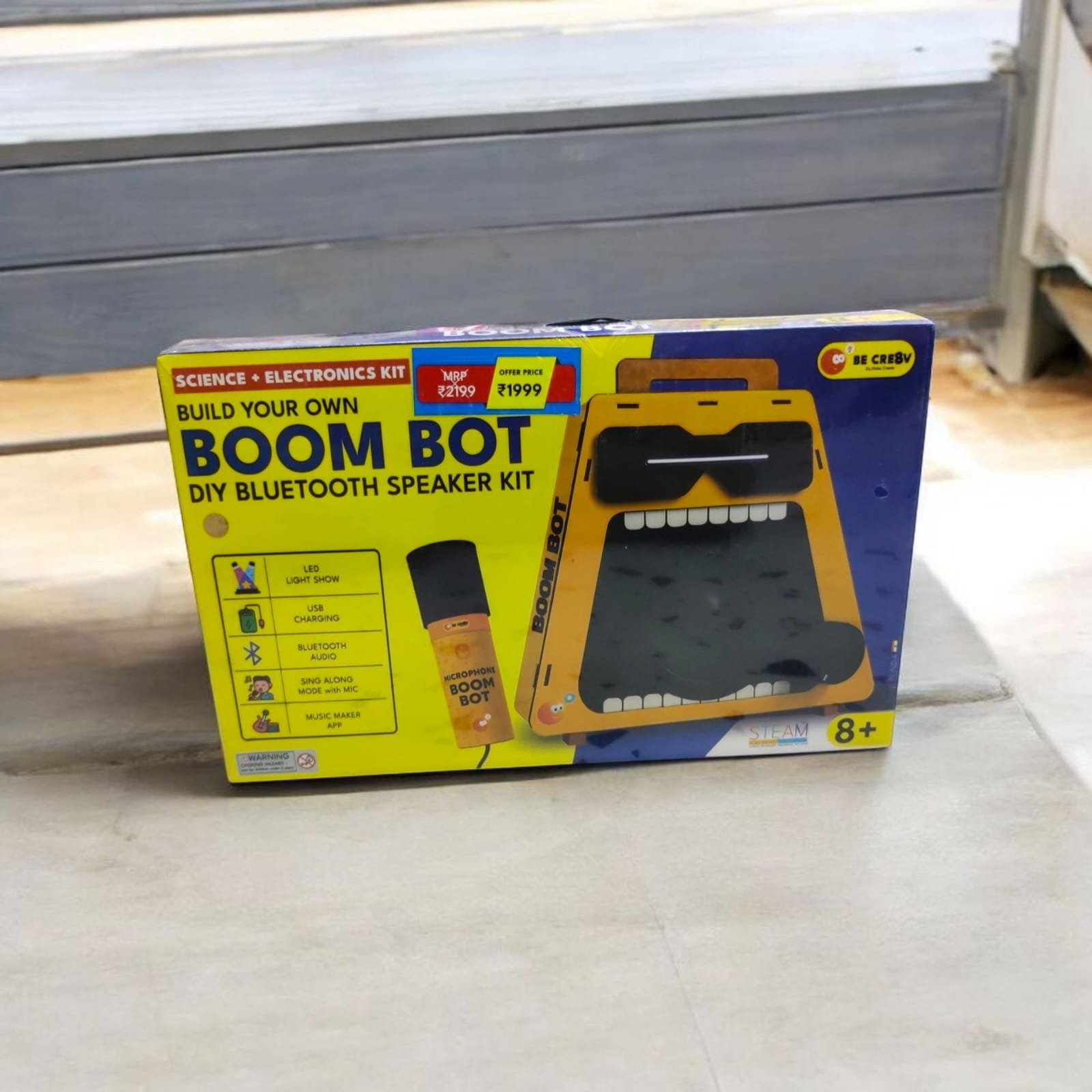Boom Bot DIY Bluetooth Speaker Kit for Kids